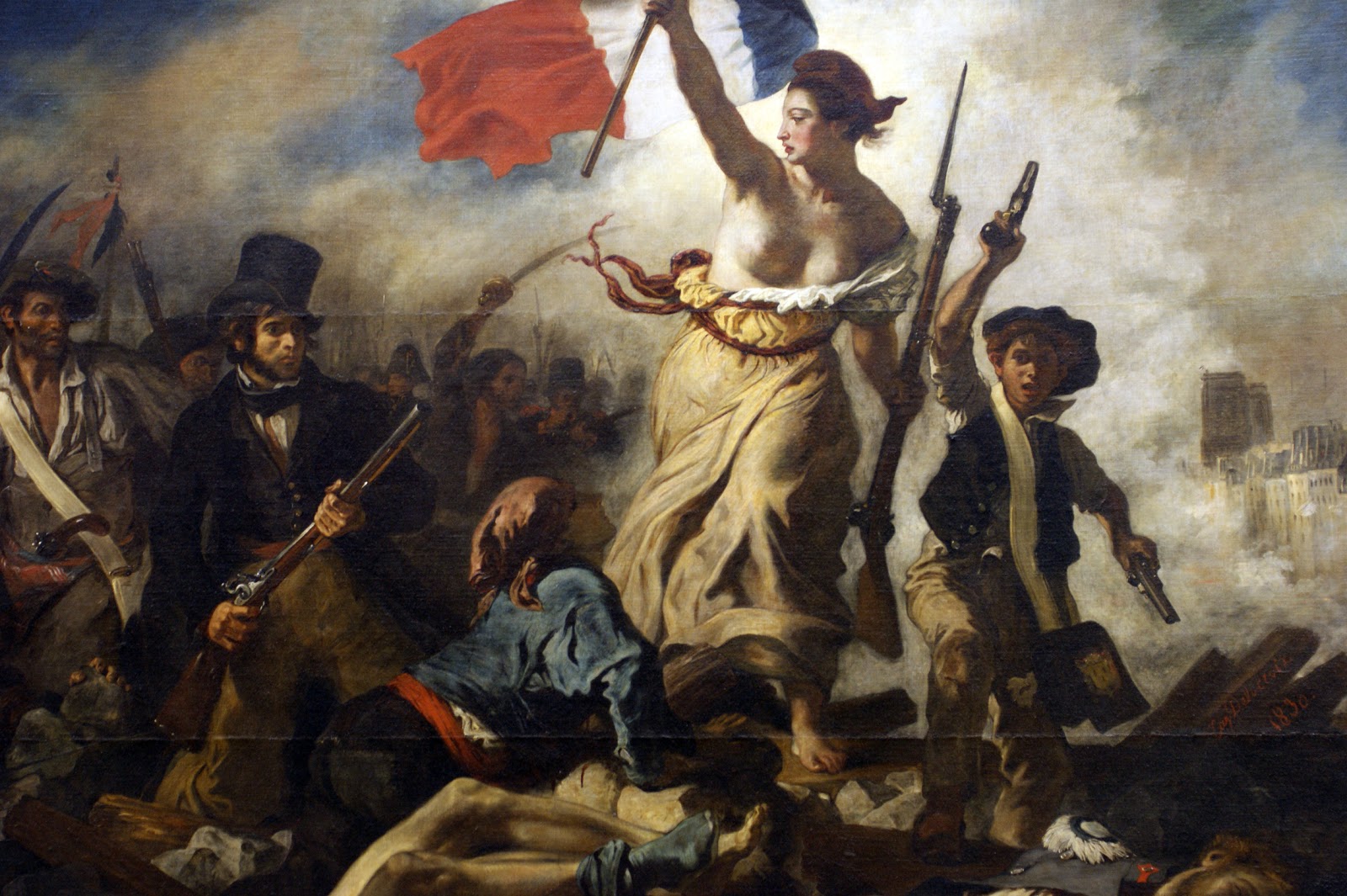 La Liberté guidant le peuple - Eugène Delacroix