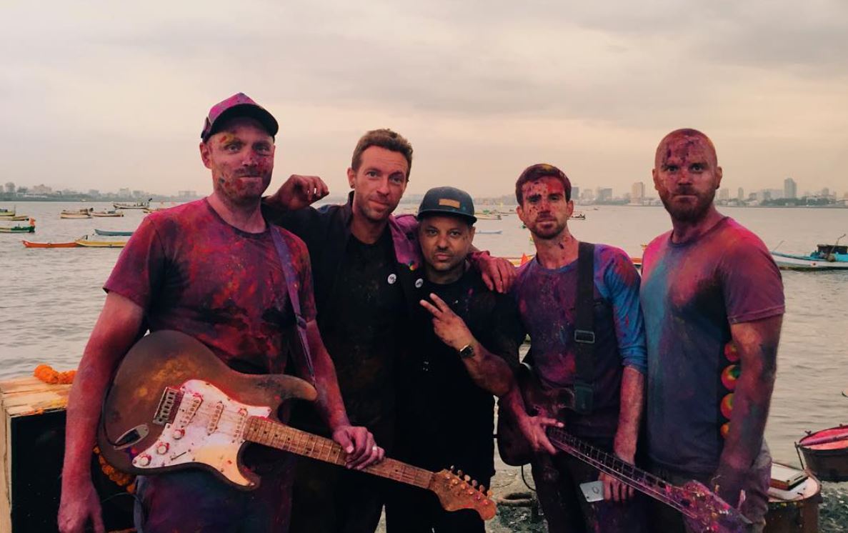 ben mor with coldplay