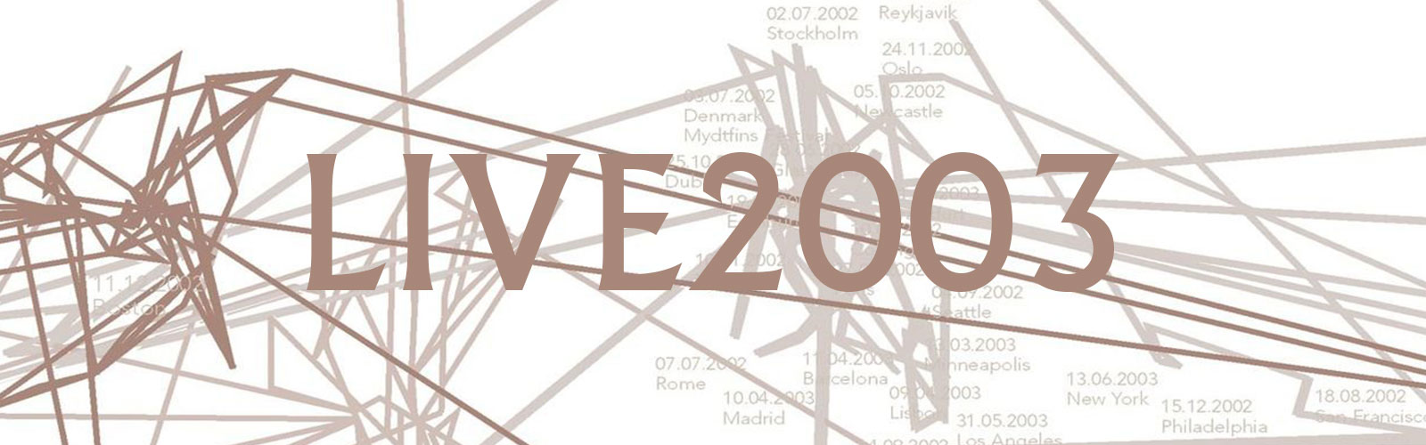 live2003 dvd