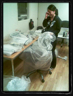 bubblewrapped