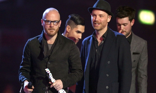 Coldplay remporte le Brit Award du "Meilleur artiste live"