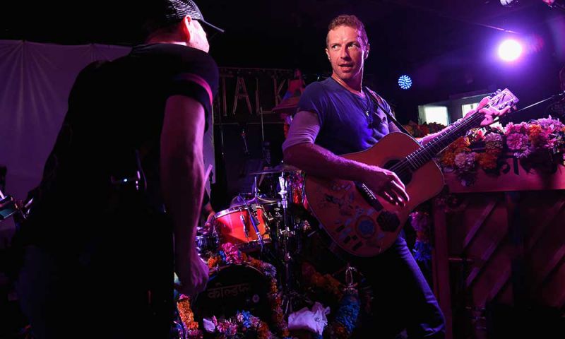 Coldplay en live ce soir pour Absolute Radio au Palladium de Londres