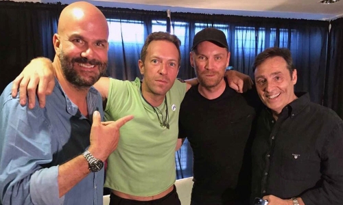 Interview - Chris et Jonny parlent à Radio105 de leur tournée et de Kaleidoscope EP