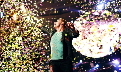 Coldplay Enflamme Nice