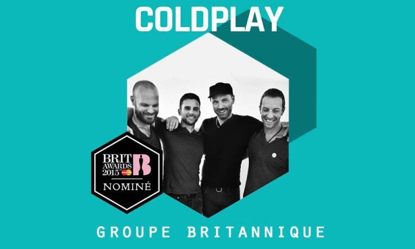 Coldplay nominé aux Brit Awards 2015