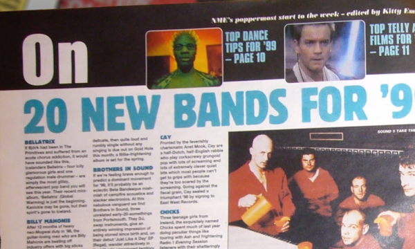 Article 'ON' dans le NME