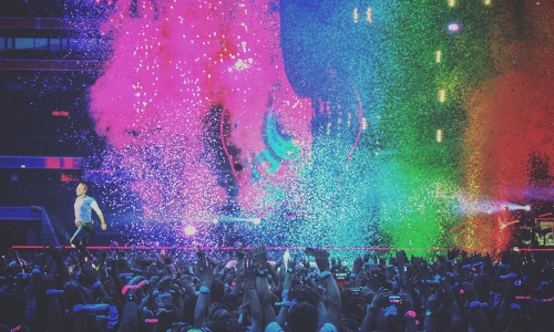 Coldplay a enflammé le stade des Lumières